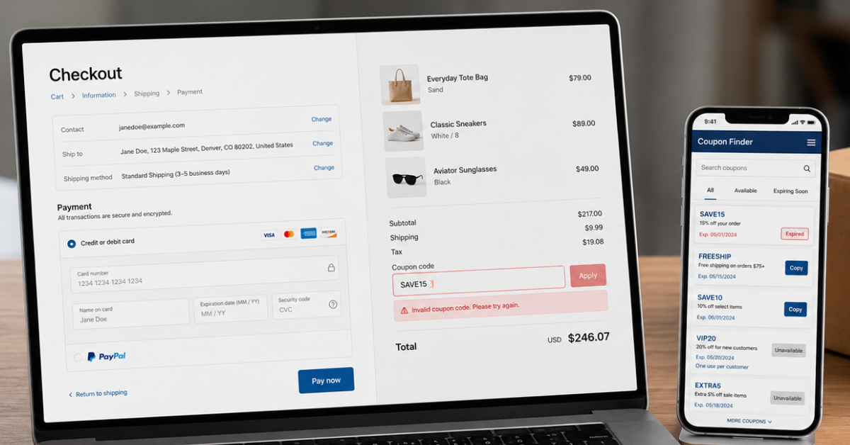 Why Do Coupon Codes Never Work? 12 Common Reasons and Fixes